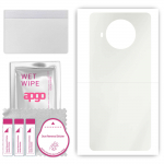 apgo MATTE Protective Skin Sticker for the back compatible with Xiaomi Mi 10i 5G, Wrap Film, Hydrogel Film, Flexible, Soft TPU with positioning layer