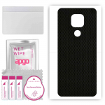 apgo Protective Skin Sticker for the back compatible with Lenovo K12 Note, Wrap Film, Foil, Vinyl - Pattern Matrix