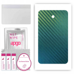 apgo Protective Skin Sticker for the back compatible with Asus Fonepad 7, Wrap Film, Foil, Vinyl - Pattern Carbon Chameleon CAKA1