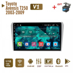 2Din Androidi autoraadio Toyota Avensis T250 2 2003-2009 Multimeedia Carplay Auto WIFI peakomplekti stereonavigatsioon 2+32GB jaoks 1+16GB