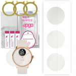 3x apgo Hydrogel Matte Screen Protector for Withings ScanWatch Light, Hydrogel Film, Flexible, Soft TPU with positioning layer easy installation