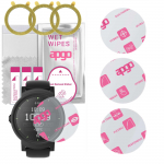 3x apgo Ultra-Clear Hybrid kaitseklaas, mis &uuml;hildub Mobvoi Mobvoi TicWatch Expressiga, paindlik nanoklaas, suurep&auml;rane asendus karastatud klaasile,
