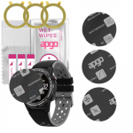 3x apgo MATTE Hybrid protective glass compatible with Maxcom FW47 Argon Lite, flexible nano glass, great replacement for tempered glass, scratch-resis