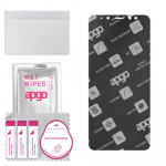 apgo MATTE Hybrid protective glass compatible with Samsung Galaxy A8+ (2018), flexible nano glass, great replacement for tempered glass, scratch-resis