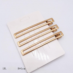 3 tk/komplekt Korea lihtsad kuldsed tukk, klambrid, t&uuml;drukud, mood, juuksen&otilde;elad, k&uuml;ljed, juuksen&otilde;elad, naiste, t&uuml;drukute juuste aksessuaarid Barrette juukseehted