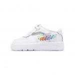 Nike Force 1 Low LV8 EasyOn TD Vikerkaarepael Swoosh Beebi tossud Kreemjasvalge Terra-Blush FN4891-100 21