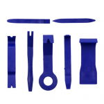 7 tk plastikust auto-auto raadio ukseklambri trimmipaneeli armatuurlaua eemaldamise t&ouml;&ouml;riistad sinine