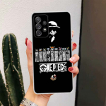 Anime One Piece Logo Samsung Galaxy A51 A50 A71 A70 telefoni&uuml;mbrisele A40 A41 A30 A31 A20E A21S A10 A11 A01 5G A6 A8 + A7 A9 Plus G Samsung A71
