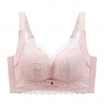 Suur naiste pesu Full Cup Minimizer &otilde;huke rinnahoidja juhtmevaba rinnahoidja seksikas pitsist aluspesu kokkupandud Push Up bralette 85C ihukarva