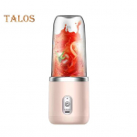 K&auml;eshoitav mahlapress 6 roostevabast terasest teraga 21000 p/min suure kiirusega, madala m&uuml;ratasemega laetav juhtmevaba puuviljasegisti mahlapress roosa