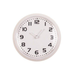 Une magnet horloge analogique ronde aimant&eacute;e pour frigo