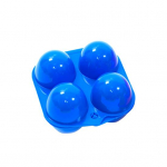 Munakarbi p&otilde;rutuskindel k&ouml;&ouml;gividin PP pikniku munade hoiukonteiner koju 4 Grid