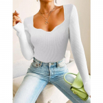 Naiste mood S&uuml;gistalvine Basic ribiga kootud kampsunid, soojad kampsunid, pikkade varrukatega pulloverid Solid kampsun džemprid &otilde;hukesed topid S kohv