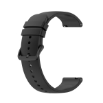 20 mm silikoonrihm Xiaomi Huami Amazfit GTS 2 Mini/GTS 2 2e/Bip Lite/Bip US asenduskellarihma jaoks Garmin Venu SQ jaoks must