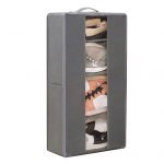 Kokkupandav kingakarp l&auml;bipaistva akna t&otilde;mblukuga Suure mahutavusega mitme sahtliga Eemaldatav riiete raamatute sorteerimise korraldaja aprikoosi