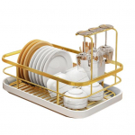 N&otilde;udetaldriku hoiurest Suure mahutavusega roostekindel reguleeritav ventileeritav disain K&ouml;&ouml;gis t&ouml;&ouml;tav n&otilde;udekuivatusrest koos s&ouml;&ouml;giriistade hoidikuga must