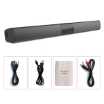 20 W juhtmeta Bluetoothi ​​heliriba k&otilde;laris&uuml;steem Super Power k&otilde;lar Juhtmega juhtmevaba ruumilise heli stereo kodukino teleri projektor