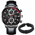 Meeste mood Spordikellad Meeste Luksuslik &Auml;ri Kvartsist k&auml;ekell Kalender Meeste vabaaja nahast k&auml;ev&otilde;ru Kell Helendav kell