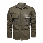 Suured meeste kevad- ja s&uuml;gismood pikkade varrukatega s&auml;rgid 6XL must