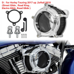 Mootorratta kroomi &otilde;hufiltri &otilde;hupuhastuskomplekt CNC sisselaskes&uuml;steem Harley Touring Sportster XL 48 72 883 1200 Dyna Softail jaoks C Air FiltersXs4