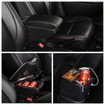 SUZUKI SX4 k&auml;etoe karbi jaoks koos multifunktsionaalse PU pehme padjaga USB 2011-2022 must