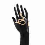 Punk Snake Cuff K&auml;ev&otilde;ru Meestele Naistele Boheemlaste Lihtsad Ehted Avatud K&auml;ev&otilde;ru kuld