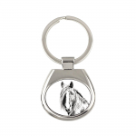 Canadian Horse - keychain with a horse, keychain with a print, personalized pendant from the Art-Dog brand