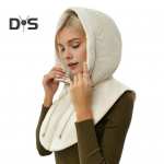 Talvine &uuml;likerge kapuutsiga m&uuml;ts mantel Kaelus krae t&otilde;mblukk Kinnitus n&ouml;&ouml;r Meeste soe s&otilde;rmus sall Balaclava m&uuml;ts mantel sall l&uuml;hike paak top M must