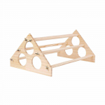 Henhouse, Stand Training Henhouse, Wood Chicken Roosting baar, Chick Jungle Gym Henhouse m&auml;nguasi koost&ouml;&ouml;le, Brooderile ja meelelahutusele, 16,14 X 10,63 X 7,08 One Size kollane