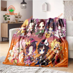 Jaapani anime Demon Slayer Multikakujuline pl&uuml;&uuml;sist tekk Kerge kodutekk diivanikate Kaasaskantav reisitekk soojendamiseks k&otilde;ikidel aastaaegadel 30x40in