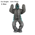 Cotton Bear Camping Down Magamiskott talve&uuml;likond -10 ℃&ndash;5 ℃ Magamiskotid K&uuml;lma ilmaga Kerge laagrivarustus