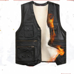 Talvejope Meestele Simulatsioonnahk Imitatsioon Lehmapealsenahk Vest Karusnahk Meestele Ehtsast Nahast Suur Suurus Meeste Mantel XXXXXXL must