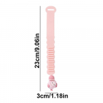 WC-poti kaane k&auml;epide eemaldatav istmeklamber WC-hoidja t&otilde;stja loomakujuline iste WC-tarvikud WC-istme k&auml;epideme t&ouml;&ouml;riist roosa