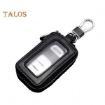 Auto v&otilde;tmehoidja &uuml;mbris sileda t&otilde;mblukuga, kiirelt sulguv Easy Grip kunstnahast kriimustusvastane automaatne v&otilde;tmekate v&otilde;tmeta v&otilde;tmeta v&otilde;tmehoidja kuninglik sinine v&auml;rv