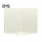 Silikoonist n&otilde;udekuivatusmatt Kuumakindel &auml;ravoolupadja valamumatt k&ouml;&ouml;gilauale Kiirelt kuivav n&otilde;udematt Multifunktsionaalne lauan&otilde;ude matt hall