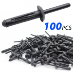 100 tk nailonist neetklambriga kaitseraua kinnitus Ford GM jaoks Chrysler Jeep Wrangler JK Dodge Avengeri autohoidiku autotarvikud