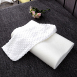 M&auml;luvahust kaelapadi Ortopeedilised emakakaela sabalihase masseerijad padjad magamiseks, aeglase tagasil&ouml;&ouml;giga tervishoiu valuvaigistav voodipesu 50*30 cm 50*30*7/10cm valge