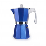 Espressokann - IBILI - Evva Sinine - 9 Tassi - 450 ml - Alumiiniumvaland - Induktsioon sinine