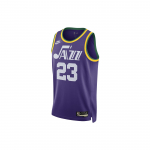 Nike Lauri Markkanen Utah Jazz Dri-Fit S&auml;rk Court Lilla Meeste Streetwear DX8613-547 L