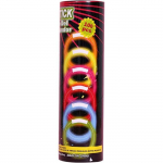 Lot de 100 batons lumineux en plastique d&eacute;formant extra longue dur&eacute;e fluorestsents, colliers pour enfants, couleur al&eacute;atoire[201]
