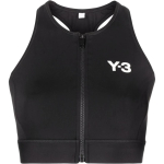 Y-3 SS22 Logotr&uuml;kiga L&uuml;hike Sporditank Topp Naiste Topid Must HG8636 XS black