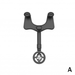 Tahavaatepeegel ja tuulutusklamber Magnetiline autotelefoni hoidik Tahavaatepeegli telefonihoidik Huaweile iPhone'i autotarvikute jaoks must