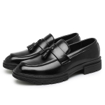 Moodsad paksu tallaga tutimokassiinid Meeste nahast mokassiinid Mocassin Homme Calzado Hombre Uued Zapatos De Hombre &Auml;rikohtingud Meeste kingad 38 pruun