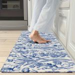 1 tk v&auml;simusvastased k&ouml;&ouml;givaibad, luksuslik lilleprinteriga veekindel, libisemiskindel paks polsterdatud k&ouml;&ouml;gimatt, vastupidav ja mugav k&ouml;&ouml;gimatt 40*60cm