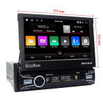 Autoraadio 1DIN 7'' Elektriliselt sisset&otilde;mmatav puuteekraan Android Multimeedia Carplay Universaalne Autoradio Pea&uuml;ksus FM Navigatsioon GPS 4 core 2GB+64GB carplay
