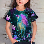 R&otilde;ivad t&uuml;drukutele vanuses 9 kuni 12 aastat &Uuml;kssarviku s&auml;rk lastele Suvine l&uuml;hikeste varrukatega Kawaii T-s&auml;rgid Loomad Lapsed Top hulgim&uuml;&uuml;k 100