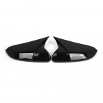 2tk k&uuml;ljepeegli kaane ukse tiibpeegli kaane korgi vahetus Honda Civicu 10th 20162021 jaoks must