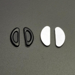 10 paari/pakki Kleepuvad ninapehmendused, Prillide ninapehmendused Kleepuvad Silikoonist Libisemiskindlad P&auml;ikeseprillidele &Otilde;hukesed ninapehmendused Prillid