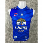 Tai rahvuslik jalgpalli treeninglipp JERSEY CHEER f&auml;nniprindiga Vintage kiire kuivav tank top varrukateta vormiriietus &uuml;mara kaelusega meestele naistele unisex S