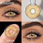 1paar v&auml;rvilised pupillid silmadele Pruuni v&auml;rvi kontaktl&auml;&auml;tsed rohelised l&auml;&auml;tsed sinised silmakontaktid Kvaliteetsed hallid pehmed pupillid ESTONIA-BROWN